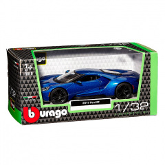 Модель машинки Ford Gt Blue 1:32 Bburago OL32866 Ізюм