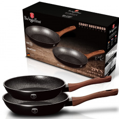 Набор сковородок Berlinger Haus Ebony Rosewood Collection (BH-1726F) Вишневое