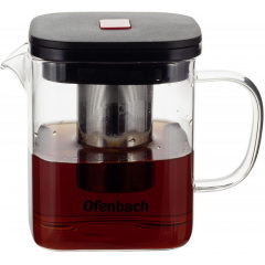 Заварочный чайник со съемным ситечком Oxio 1л DP218679 Ofenbach Борисполь