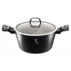 Кастрюля с крышкой Berlinger Haus Black Silver Line Collection (BH-1851) Івано-Франківськ