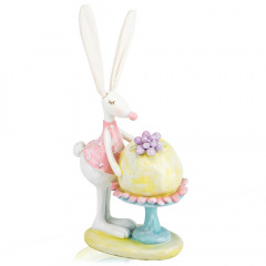 Фігурка інтер'єрна Rabbit with dessert 22 см Lefard AL117962 Бердичів