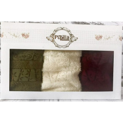 Комплект 3 кухонных полотенца Bamboo Erden 30х50см Pupilla DP69987 Хуст