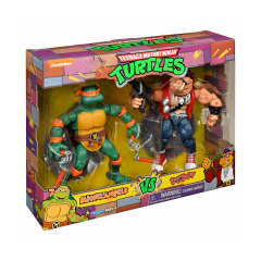 Игровые фигурки в наборе TMNT Микеланджело против Бибопа 15 см KD98694 Ужгород