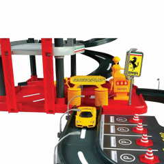 Игровой набор Bburago Гараж Ferrari с двумя машинками 1:43 трехуровневый OL32838 Ізюм