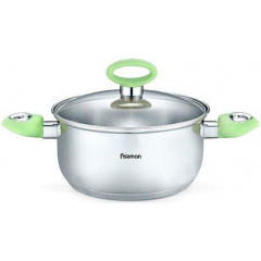 Кастрюля Fissman Janet 6.1л из нержавеющей стали с индукционным дном DP36670 Полтава