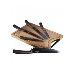 Набор ножей из 6 предметов Berlinger Haus Metallic Line Carbon Edition (BH-2567) Киев