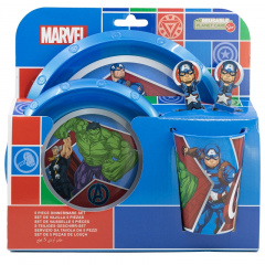 Дитячий набір 5 предметів Stor Avengers (74115) Івано-Франківськ