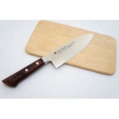Кухонний ніж Сантоку 170 мм Satake Mahogany (801-133) Косів