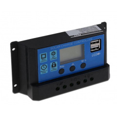 Контролер заряду сонячної батареї CNV KW1230 ШІМ 12-24В 30А Обухів