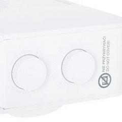 Підлоговий тепловентилятор Adler AD 7725w білий Дзензелівка