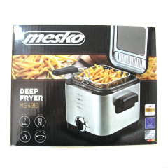 Фритюрниця Mesko MS 4910 1.5 л Сріблястий (008323) Черкаси