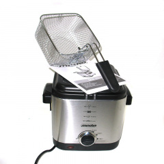 Фритюрниця Mesko MS 4910 1.5 л Сріблястий (008323) Черкаси