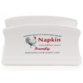 Подставка для салфеток Тоскана NAPKIN 13х6х7 см салфетница Bona DP41561