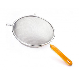 Сито-дуршлаг диаметр 13см из нержавеющей стали с пластиковой ручкой Empire DP38361