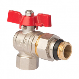 Кран шаровой FADO New 3/4" НВ американка угловой