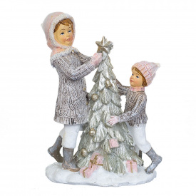 Фигурка декоративная Зимние забавы Lefard AL98490