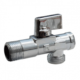 Приборный кран FADO classic 1/2"x1/2" с фильтром, угловой