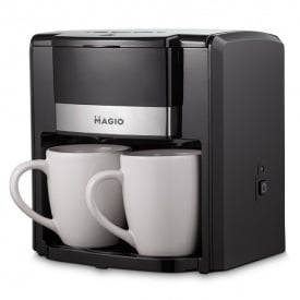 Кофеварка капельная с 2 чашками MAGIO MG-450 Black