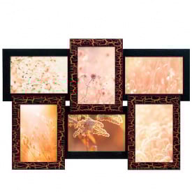 Мультирамка Мідні хвилі на 6 фотографій Sabefet T-FX30249