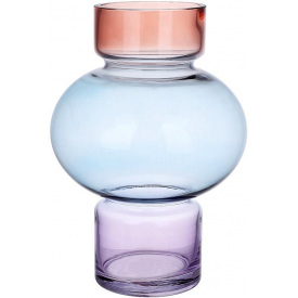 Скляна ваза BonaDi Taru 15х24 см Різнокольоровий DP233180