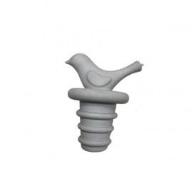 Пробка силиконовая для бутылки Bird Stenson 50808 серый