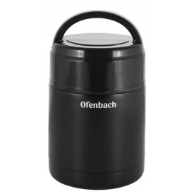 Термос пищевой Ofenbach Portable 800 мл Черный (DP186672)