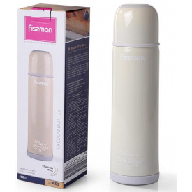 Термос из нержавеющей стали Fissman Ayge Milk 480 мл Бежевый (DP86494)