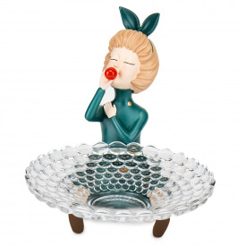 Блюдо-Статуетка Милашка Gum AL186588 Andrea