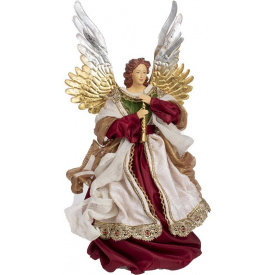 Статуетка інтер'єрна Bona Ангел у золотому 47 см Різнокольоровий (DP218312)