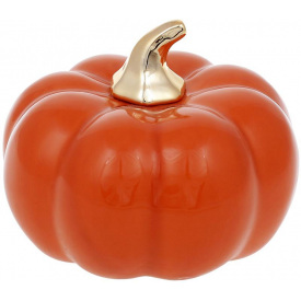 Декоративная фигурка Тыква Orange BonaDi 13х13х10.5 см Оранжевый DP87206