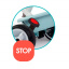 Детский велосипед металлический Smoby OL82816 с козырьком багажником и сумкой Blue Хмельницкий