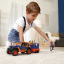 Іграшковий позашляховик Dickie Toys Jeepster Commander та 2 фігурки динозаврів Різнокольоровий (OL218368) Вишневе