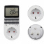 Розетка з таймером увімкнення та вимкнення Timer Socket KWE-TM02-EU 8747 CNV Харків