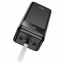 УМБ портативное зарядное Power Bank HOCO Electric J86B 60000mAh 4USB Lightning Type-C QC 5A Black Запорожье