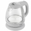 Чайник електричний 1 л скляний Adler AD 1283G Grey Одеса