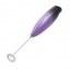 Капучинатор ручний з підставкою Adler AD 4499 Black/Violet Вишневе