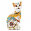 Фигурка интерьерная Ethno cat 25 см ArtDeco AL117950 Ровно