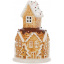 Світлодіодна ялинкова іграшка BonaDi Gingerbread House 11.5х17 см Різнокольоровий DP232306 Кропивницький