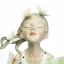 Фігурка Girl in white 32х20х13 см Lefard AL97903 Білий Первомайськ