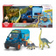 Іграшкова вантажівка Dickie Toys Iveco Daily 4x4 та 3 фігурки динозаврів Різнокольоровий (OL218369) Чернівці