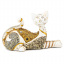 Фигурка интерьерная Golden cat 22 см ArtDeco AL117991 Первомайск