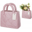 Ваза BonaDi Handbag 16х7х18 см Пудровий DP232133 Київ
