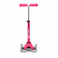 Самокат детский Deluxe pink до 50 кг 3-х колесный Micro DD655652 Вишневе