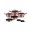 Набор посуды 10 предметов Berlinger Haus I-Rose Edition (BH-6043) Киев