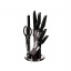 Набір ножів із 8 предметів Berlinger Haus Black Silver Collection (BH-2693) Київ