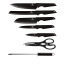 Набір ножів із 8 предметів Berlinger Haus Black Silver Collection (BH-2693) Київ