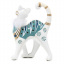 Фігурка інтер'єрна White cat 23 см ArtDeco AL117948 Біла Церква