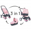 Лялькова коляска Maxi-Cosi 3-в-1 зі знімною трубкою Smoby IG116494 Полтава