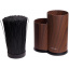 Бревно для ножей пластиковая двойная Kamille Brash Stand Wood 225 мм Коричневый DP38291 Ужгород