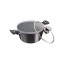 Каструля з кришкою 30 см 8 л Berlinger Haus Metallic Line Carbon Pro Edition (BH-6924) Фастів